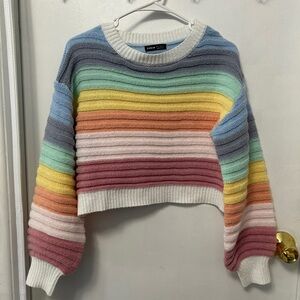 Colorful Striped Sweater
